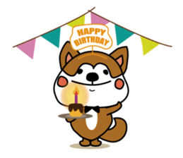 AKITA DOG sticker #1308545
