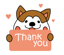 AKITA DOG sticker #1308570