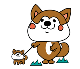 AKITA DOG sticker #1308572