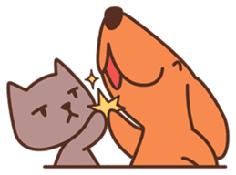 Happy and Bleu sticker #1308779