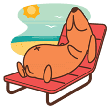 Happy and Bleu sticker #1308787