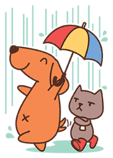 Happy and Bleu sticker #1308798