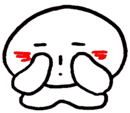 Gloomy jelly fishman sticker #1308940