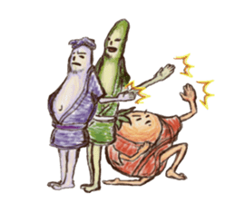 Eggplant-ish Big enchilada sticker #1309058