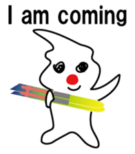 POKKUN go skiing for ski resort in Eng sticker #1309306