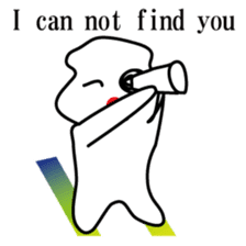 POKKUN go skiing for ski resort in Eng sticker #1309307