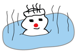 POKKUN go skiing for ski resort in Eng sticker #1309337