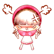 Lovely Red riding hood (English version) sticker #1309433