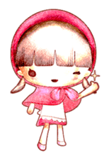 Lovely Red riding hood (English version) sticker #1309435