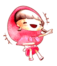 Lovely Red riding hood (English version) sticker #1309447