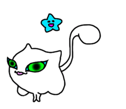 Nyanpoppo and fairies sticker #1309579