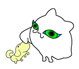 Nyanpoppo and fairies sticker #1309612