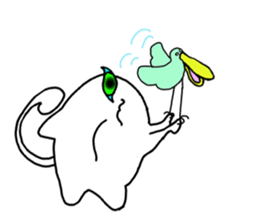 Nyanpoppo and fairies sticker #1309613