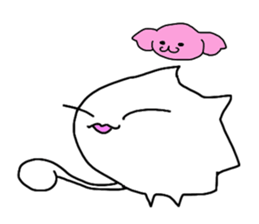 Nyanpoppo and fairies sticker #1309616