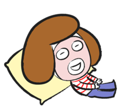 Relaxed Mina sticker #1309786