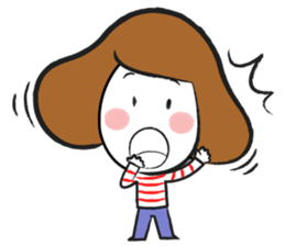 Relaxed Mina sticker #1309791