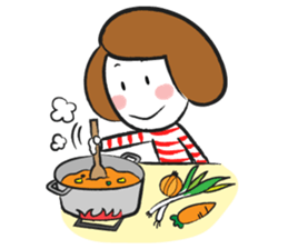 Relaxed Mina sticker #1309798