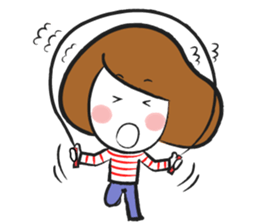 Relaxed Mina sticker #1309806