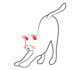 Daily life of loose cats sticker #1310232