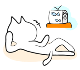 Daily life of loose cats sticker #1310251