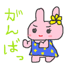scribble rabbit sticker #1310311