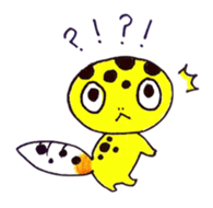 leopard gecko "potch" sticker #1311059