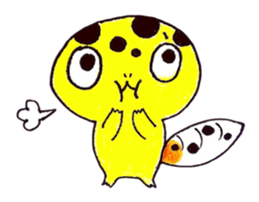 leopard gecko "potch" sticker #1311064