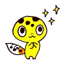 leopard gecko "potch" sticker #1311065