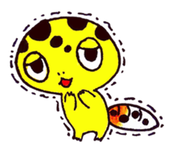 leopard gecko "potch" sticker #1311066