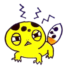 leopard gecko "potch" sticker #1311070