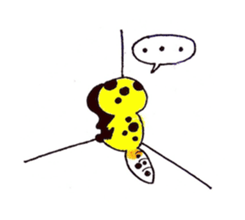 leopard gecko "potch" sticker #1311081