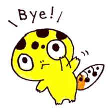 leopard gecko "potch" sticker #1311085