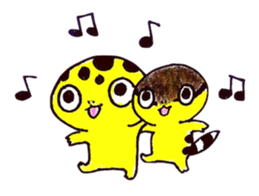 leopard gecko "potch" sticker #1311095