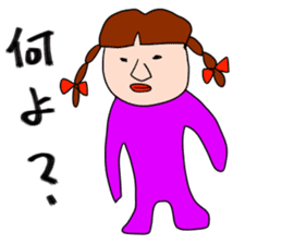 Pleasant friends and Mr.haru6(japanese) sticker #1311143