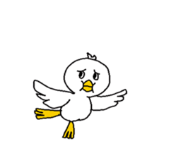 A duck is quacking sticker #1311258