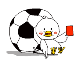 A duck is quacking sticker #1311269