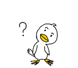 A duck is quacking sticker #1311290