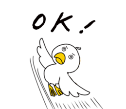 A duck is quacking sticker #1311297