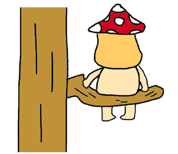 mushroom guy sticker #1311605