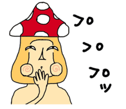 mushroom guy sticker #1311610