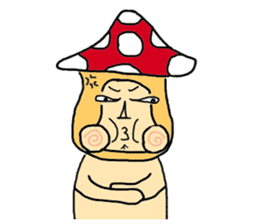 mushroom guy sticker #1311614