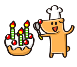 Reindeer birthday stickers sticker #1311717