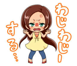 Japanese okinawa girl ver sticker #1311744