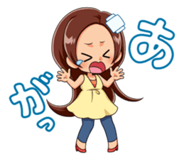 Japanese okinawa girl ver sticker #1311748