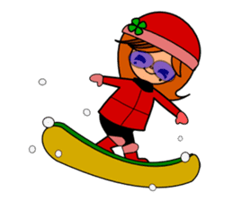 ichigo*clover Happy Winter sticker #1312321