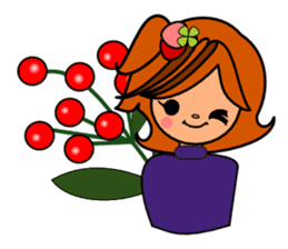 ichigo*clover Happy Winter sticker #1312327