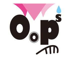 Kawaii Typography Makeup sticker #1312688