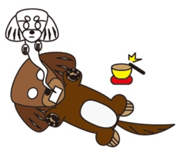 Chilling Dogs sticker #1313748