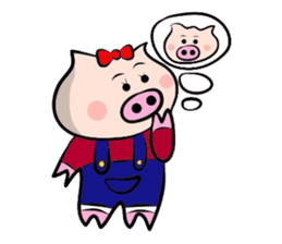 Couple of the pig 2 sticker #1313981