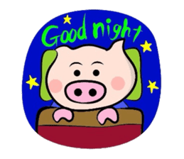 Couple of the pig 2 sticker #1313989